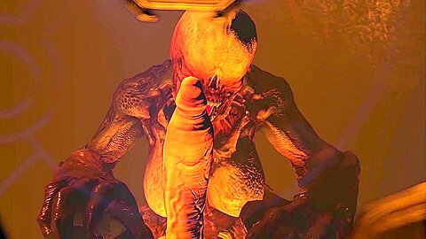 Animated Pov Sex With A Monster From Doom