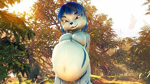 Bodily Pleasures Of A Vore Begin With Kinky Belly Inflation