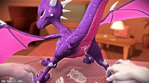 Cynder Gets A Human Creampie