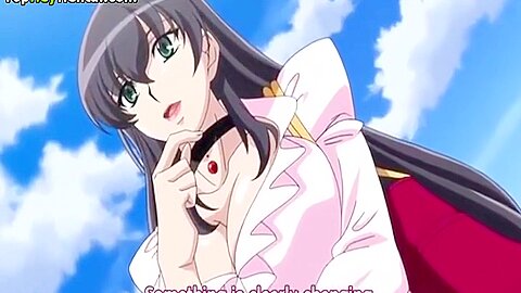 Hentai Busty Hot Girl Helps Guy To Cum