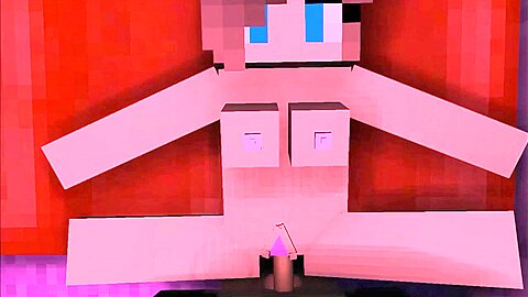 Her 3d Minecraft Pussy Takes A Big Log