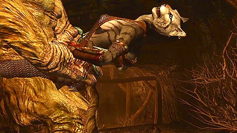 Horny Troll Teases And Fucks A Submissive Khajiit