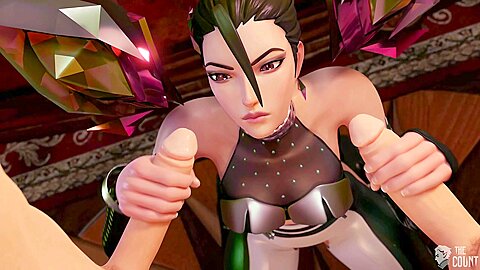 Lol Hentai Kaisa Kda Full Animation Threesome Hard Sex 3d Porn Dark Green Hair Color Edit Smixix