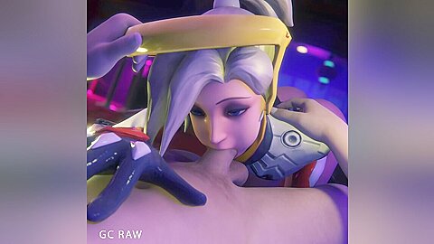 Mercy Sweet Blowjob In The Park