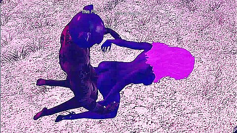 Minka Purple Dogging With Pig