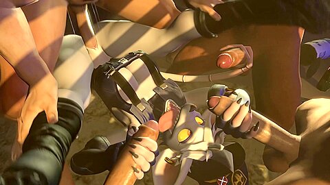 Officer Flint Gangbang