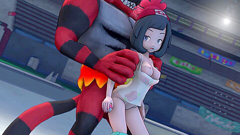 Selene And Incineroar