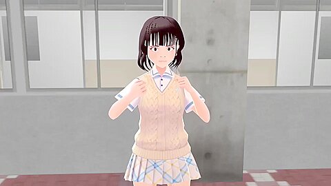 Toyota Nono Introduce Herself With Japanese Uniform – Anime Girl