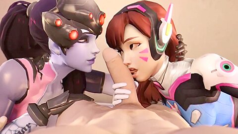 Tracer And Other Characters Have Sex In Overwatch Porn
