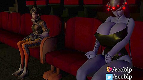 Widow And Tracer At Cinema